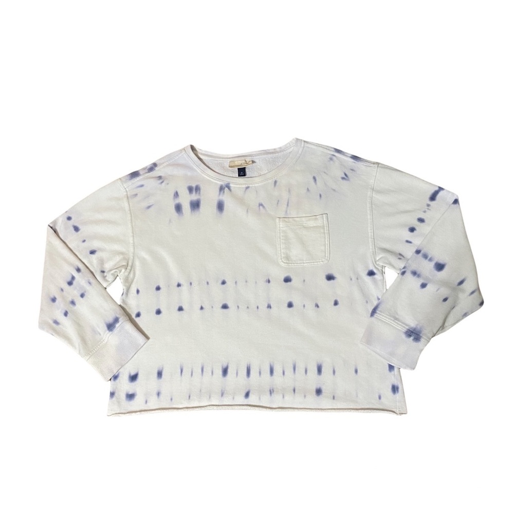 Universal Threads Tie Die Cropped Crew Neck Sweatshirt